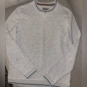 Ted Baker London Magiics Slim Fit Quilted Sweatshirt Sweater Pullover Size M